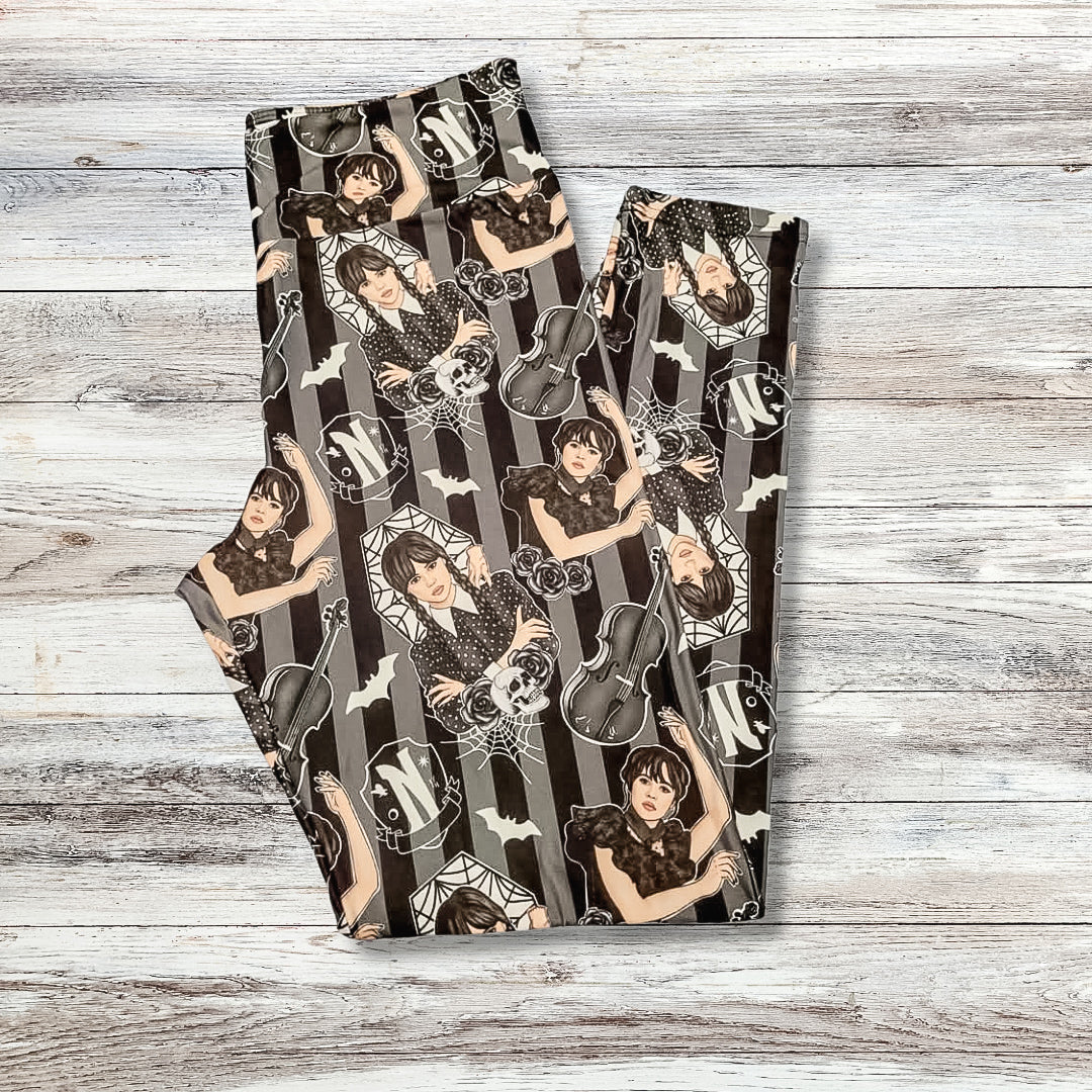 Nevermore Wednesday Leggings (Semi-Exclusive)