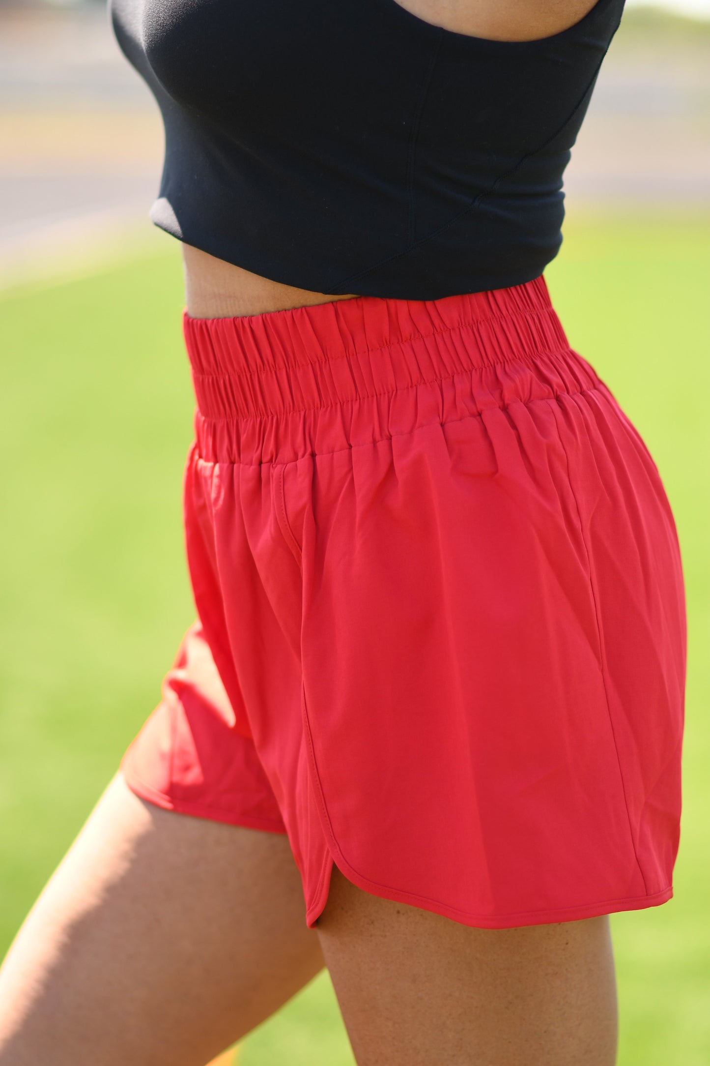 *SALE* RTS Red School Spirit Shorts