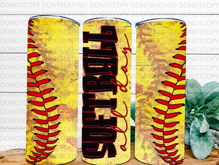 Baseball or Softball All Day Tumbler