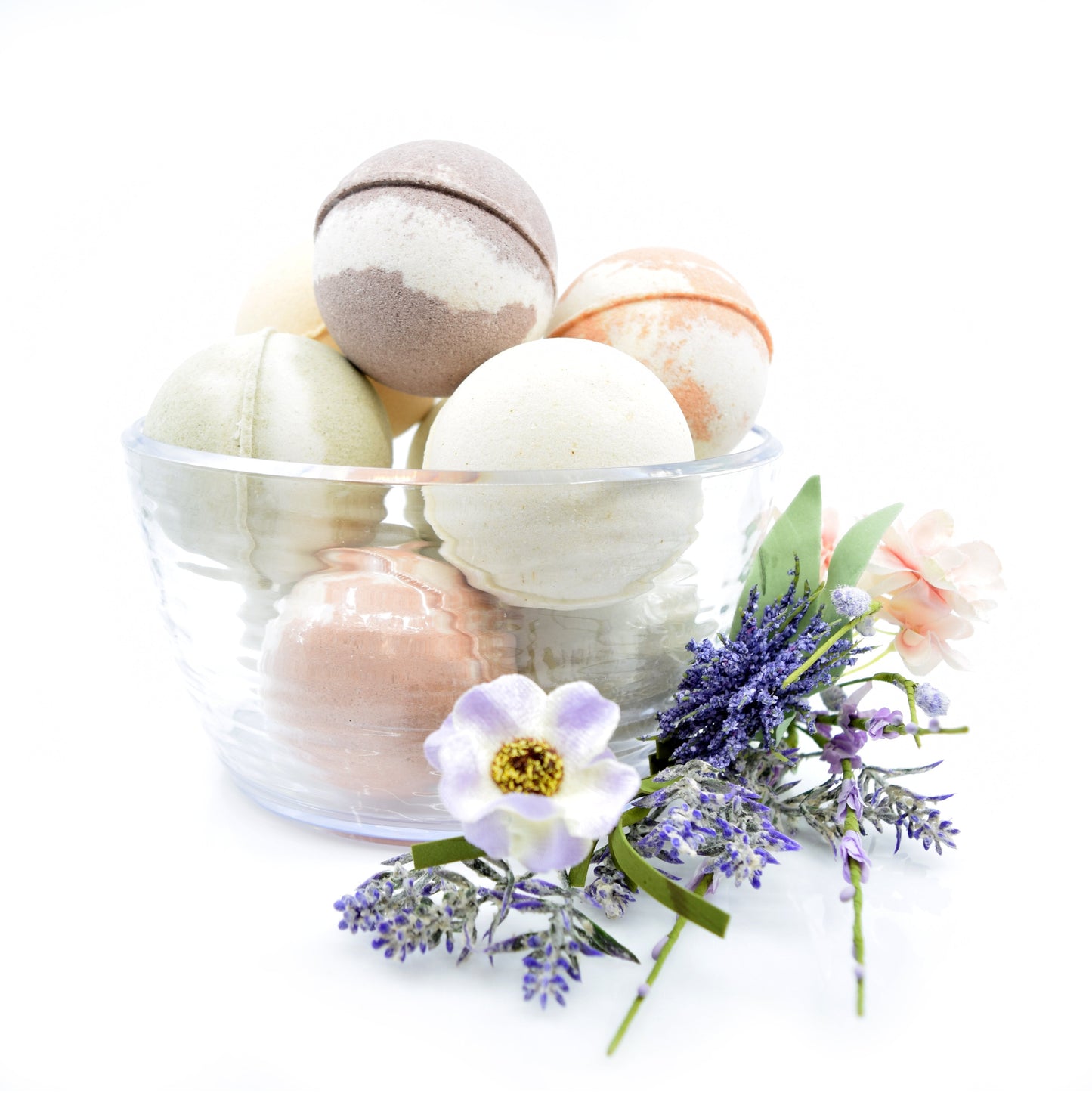 Bath Bomb | Eucalyptus Spearmint | Bath Bombs Made with Essential Oils | 2.5" Round