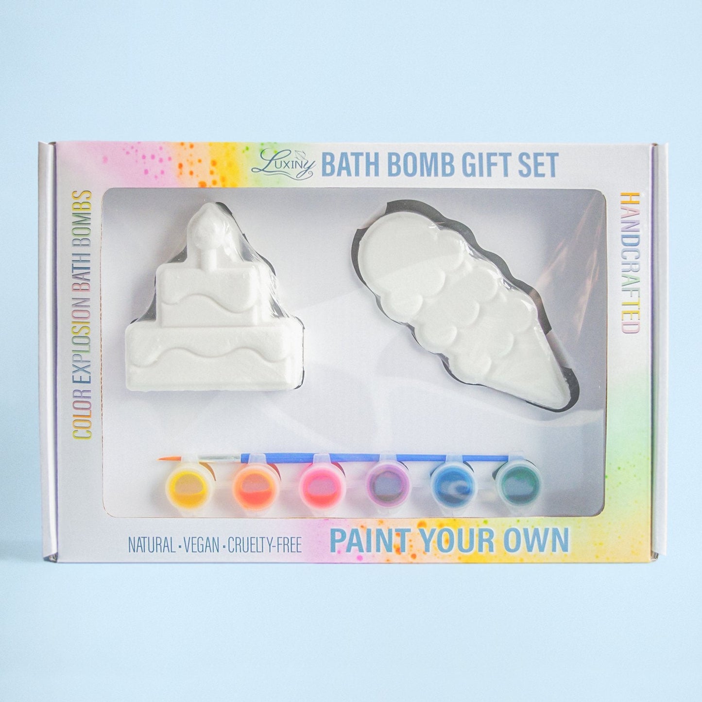 Bath Bomb | Paint Your Own Bath Bombs | Cake | Ice Cream Cone