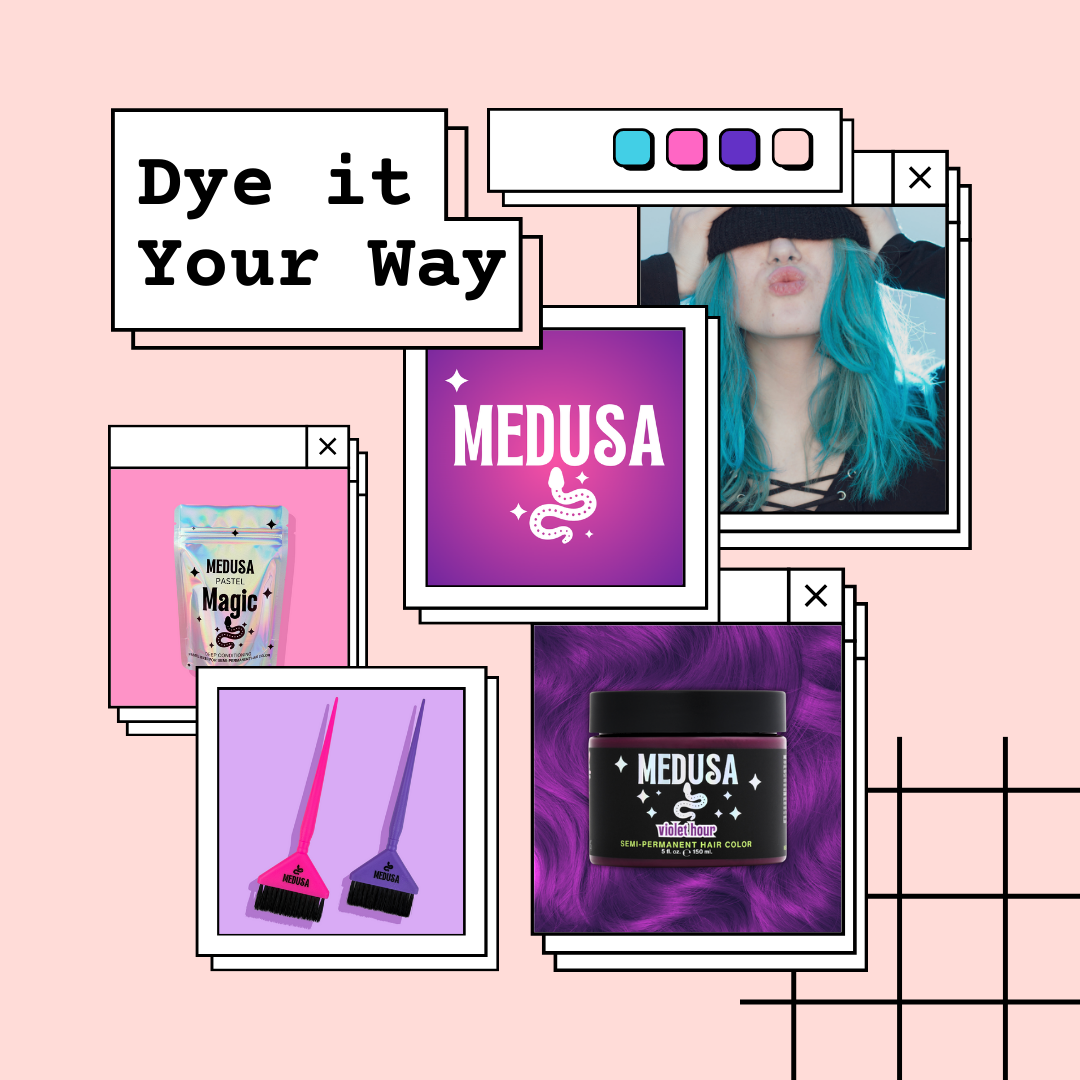 Medusa Hair Color - Riptide