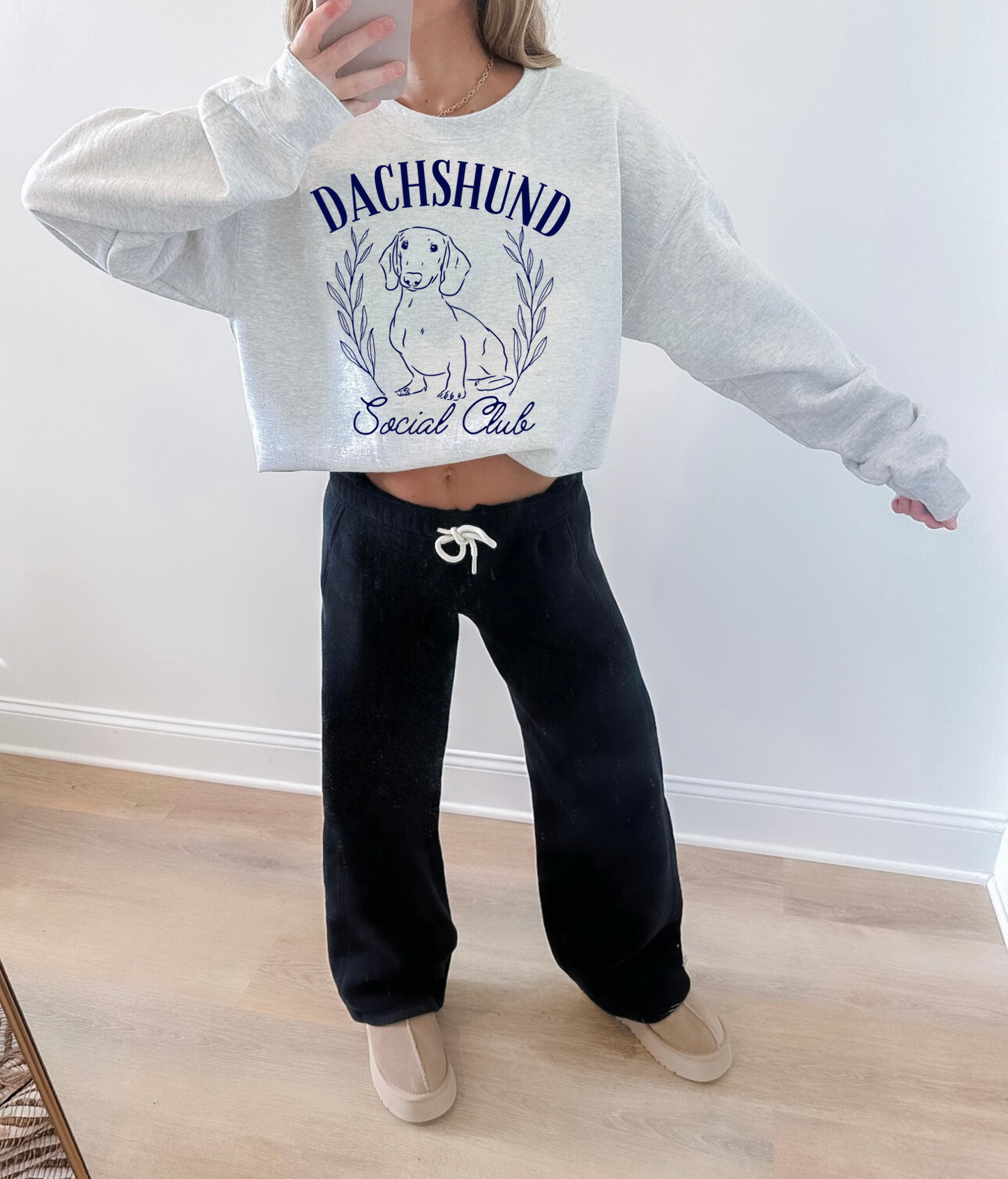 Dachshund Social Club Crewneck