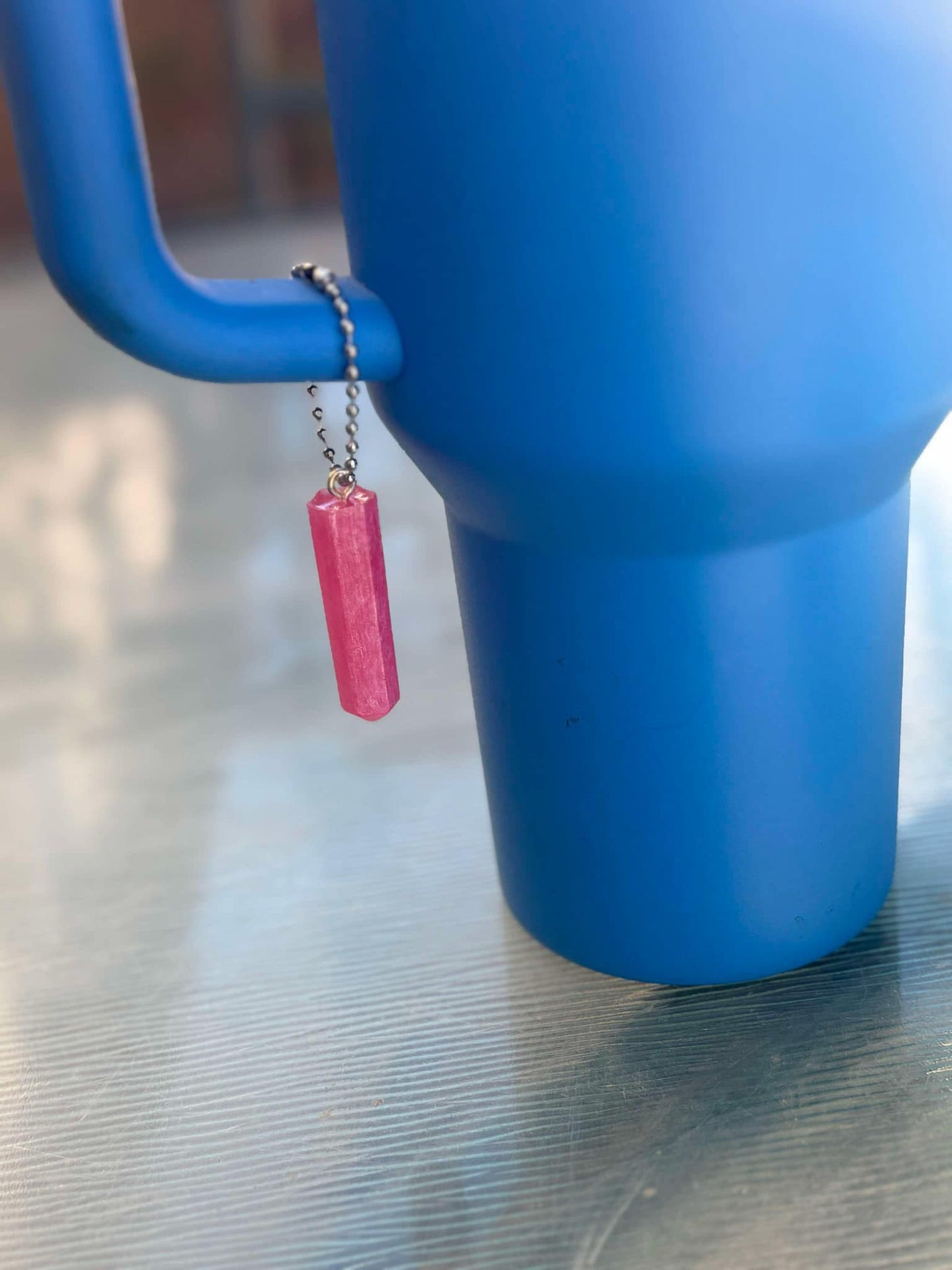 Cup crystal charm