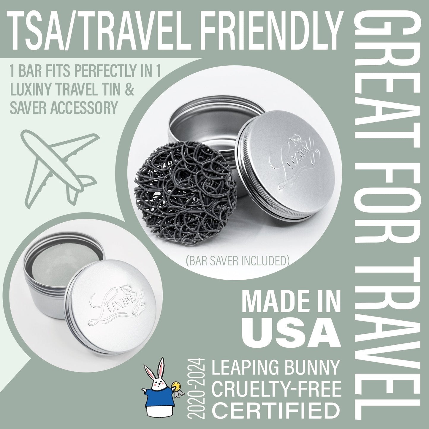 Tea Tree Mint Conditioner Bar - Camping Bar