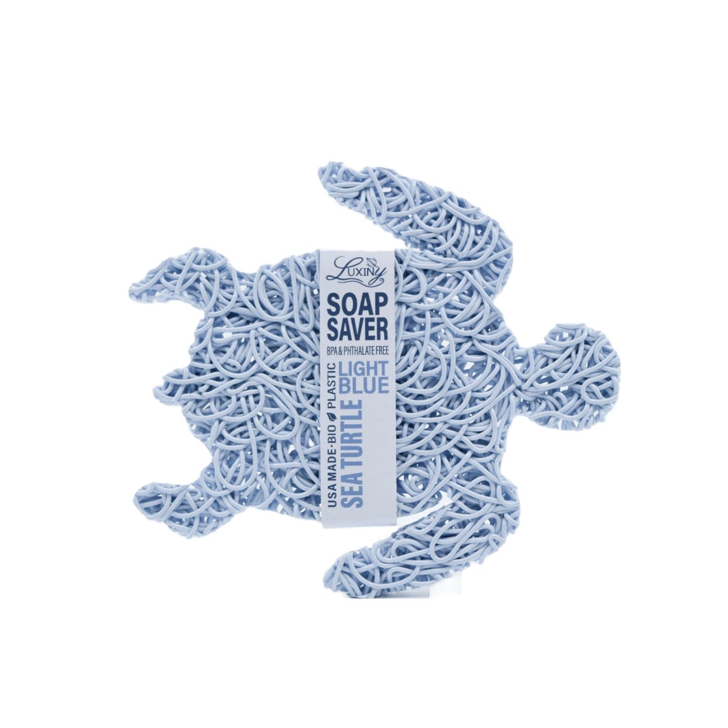 Soap Saver | Soap Rest | Soap Holder | Sky Blue Colored | Sea Turtle Soap Saver